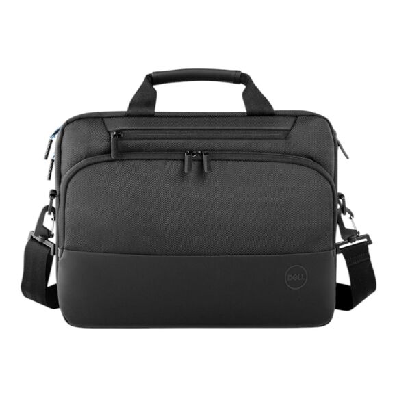 Dell Pro Briefcase Laptop Bag 14 Black Multipocket Lightweight Carrying Case - Picture 1 of 14
